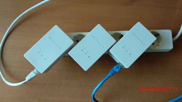 Netgear ramkri hlzati jeltovbbt LAN powerline adapter