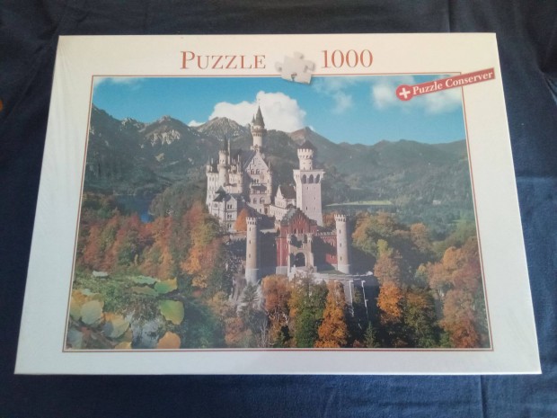 Neuschwansteini kastély látkép, 1000 db-os puzzle