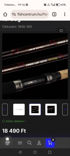 Nevis power Carp Match IM-6 botom 1x használt.