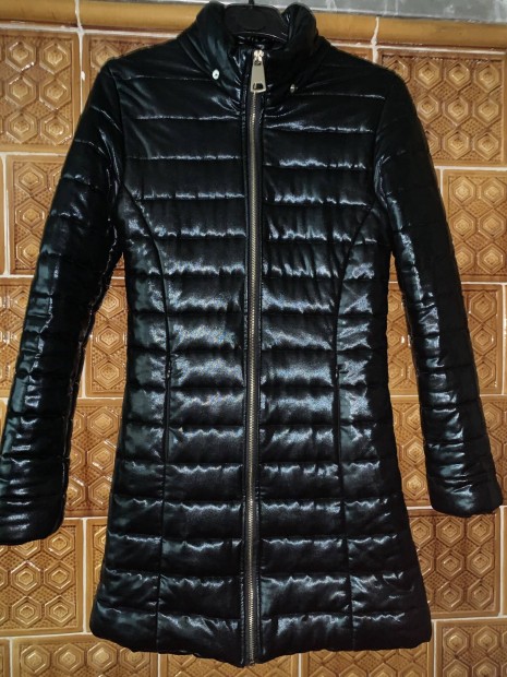 New Collection fekete fnyes sztreccs dzseki tlikabt S