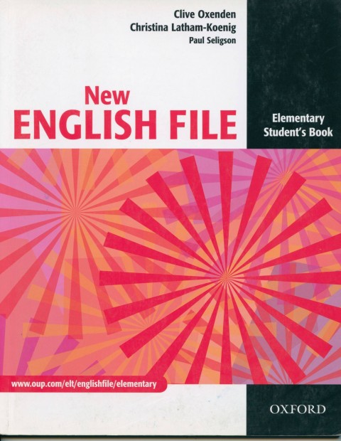 New English File Elementary tanknyv + munkafzet CD mellklettel elad