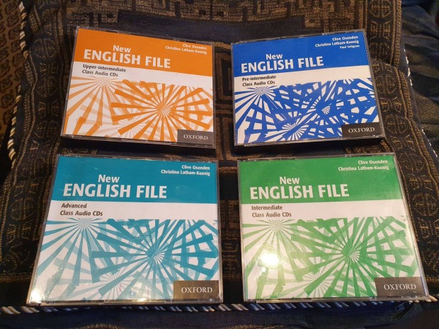 New English File Pre-Intermediate,Intermediate,Upper-Intermediate-14CD