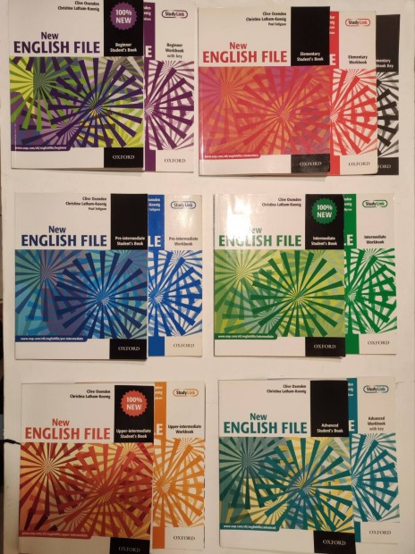 New English File nyelvknyvek, tbb kpen! Workbook, St.book stb