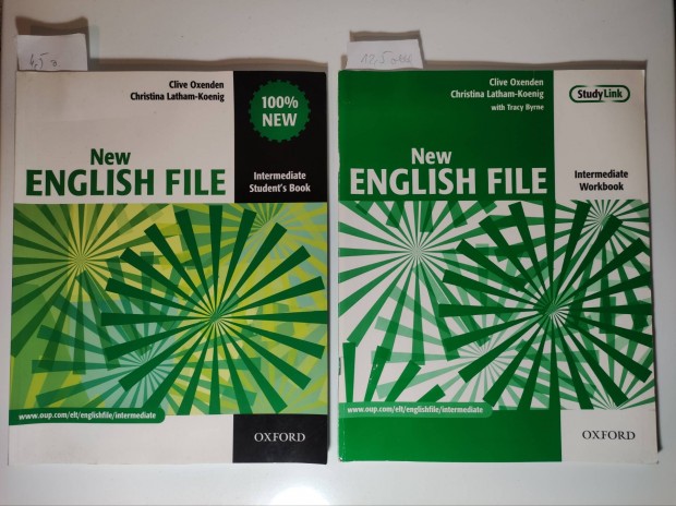 New English file intermediate Student's book s workbook