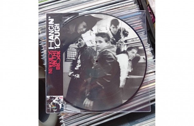 New Kids On The Block - Hangin' Tough -Picture Disc- Bakelit Lemez LP