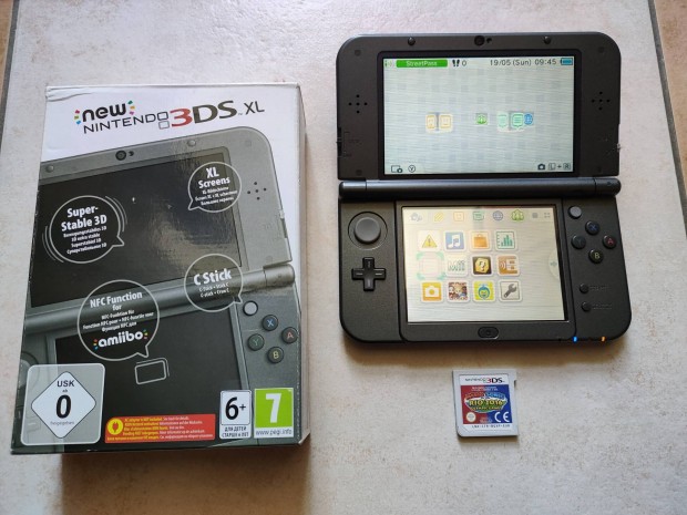 New Nintendo 3DS XL, dobozos, fell IPS