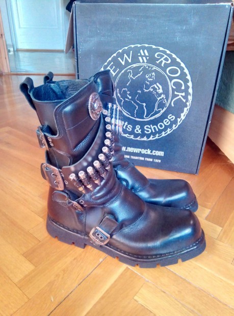 New Rock Boot Metallic M-300-C2 frfi Bakancs