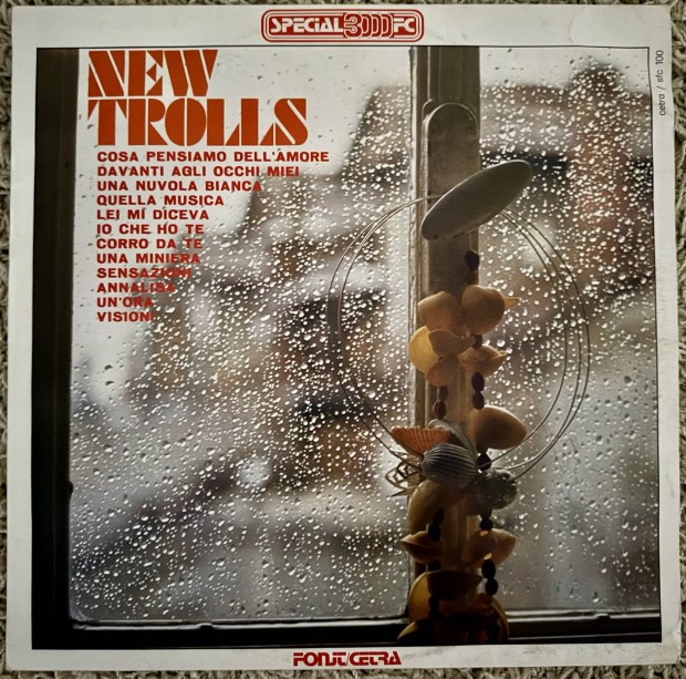 New Trolls prog rock vinyl bakelit lemez