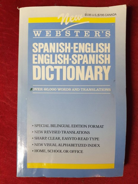 New Webster's Dictionary / Spanish-English - English-Spanish