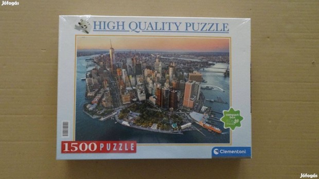 New York 1500 db-os puzzle Clementon (bontatlan, dobozban)