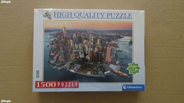 New York 1500 db-os puzzle Clementon (bontatlan, dobozban)