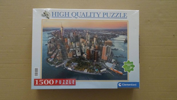 New York 1500 db-os puzzle Clementon (bontatlan, dobozban)