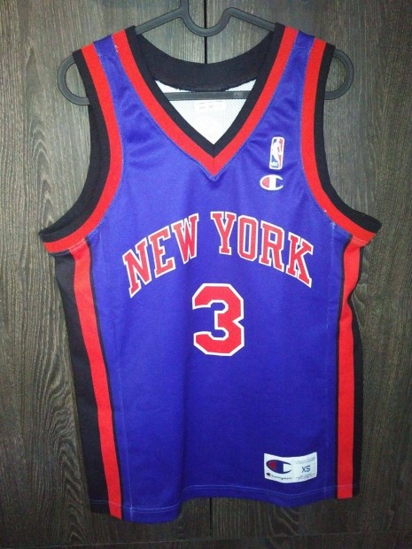 New York Knicks EU Champion Stephon Marbury NBA kosaras mez