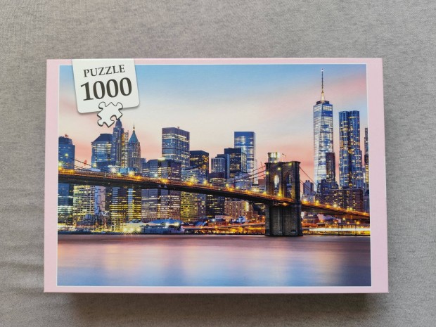 New York Skyline - Puzzle 1000db-os Kirak
