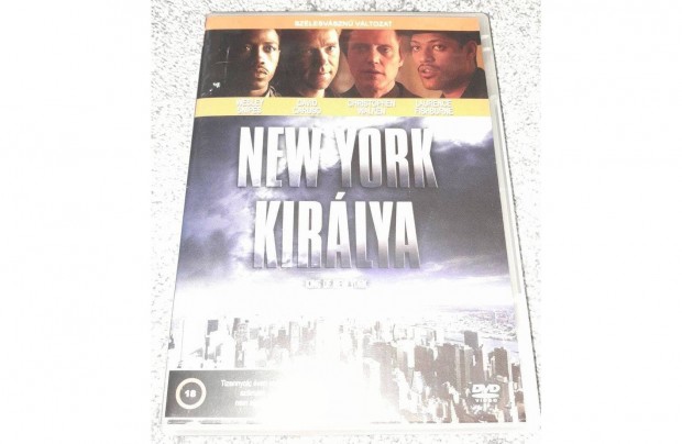 New York kirlya DVD (1990) Szinkronizlt Karcmentes lemez