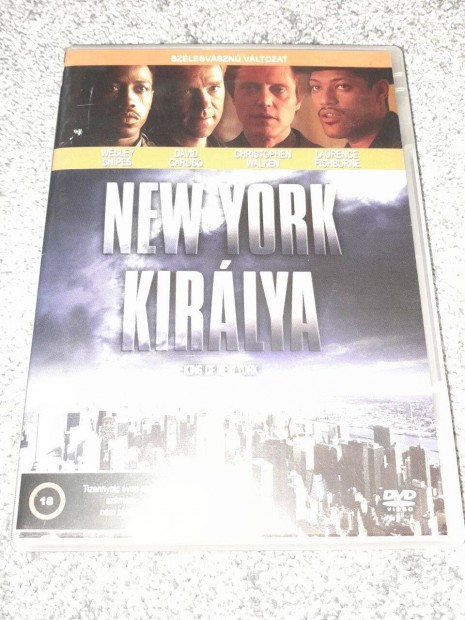 New York kirlya DVD (1990) Szinkronizlt Karcmentes lemez