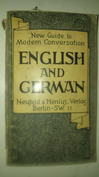 New guide to modern conversation in English and German (angol s nmet