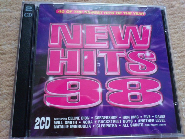 New hits 98 2 cd(Celine Dion,Spice Girls,Destinys Child) 98-as zenk