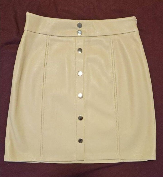 New skirt of eco leather, size S