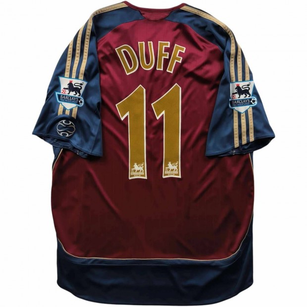 Newcastle United 2006-07 Adidas vendg Damien Duff foci mez M-es