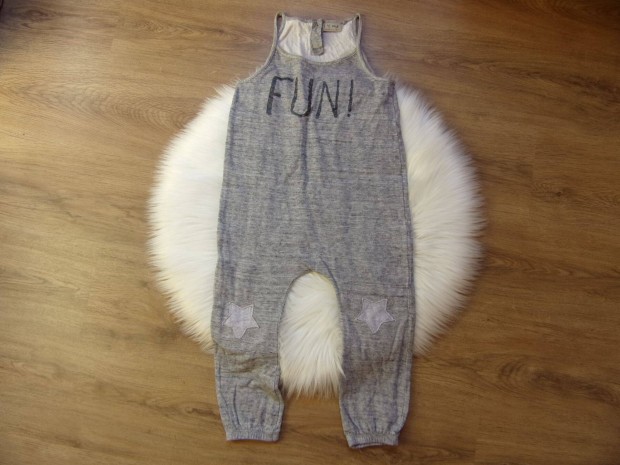 Next ejtett ülepű jumpsuits overál 5-6 éveseknek (116cm)