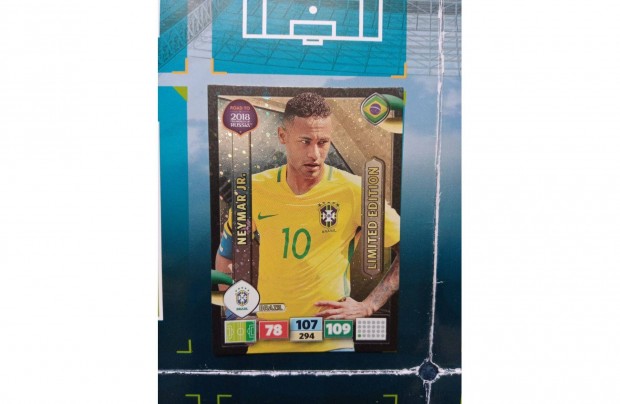 Neymar Jr (Brazlia) Panini Road to 2018 FIFA World Cup krtya