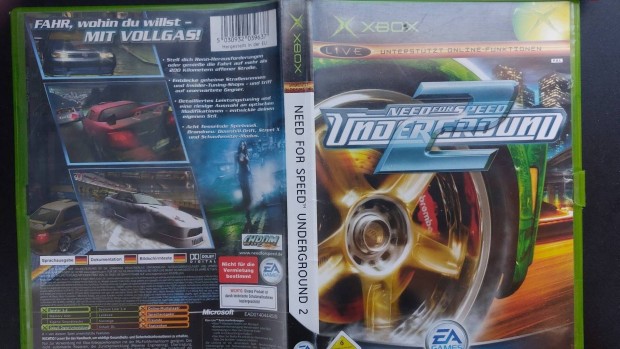 Nfs Underground 2 xbox-ra