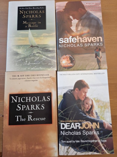 Nicholas Sparks angol nyelv knyvek