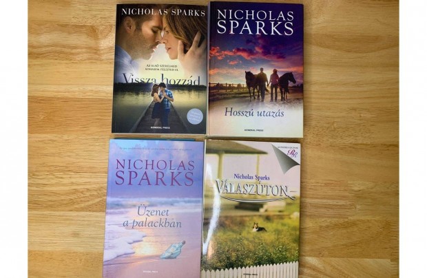 Nicholas Sparks knyvek Hossz utazs Vissza hozzd Vlaszton zenet