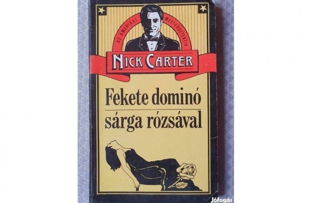 Nick Carter: Fekete domin srga rzsval 1990 krimi