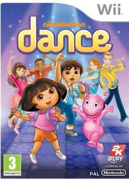 Nickelodeon Dance Nintendo Wii jtk