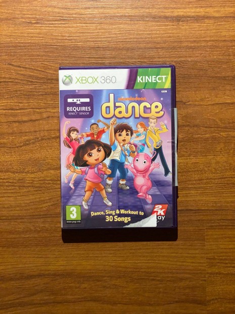 Nickelodeon Dance eredeti Xbox 360 jtk
