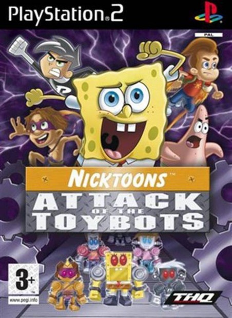 Nicktoons - Attack Of The Toybots PS2 jtk