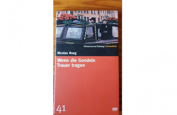 Nicolas Roeg: Wenn die Gondeln Trauer tragen DVD (angol+nmet hang)