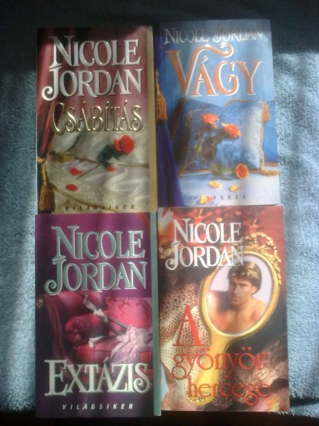 Nicole Jordan - Notorious sorozat / Romantikus knyv