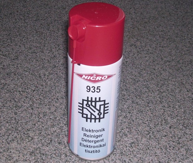 Nicro 935, minsgi elektronikai tisztt spray. 400ml. 3200Ft/db