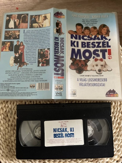 Nicsak ki beszl most vhs film