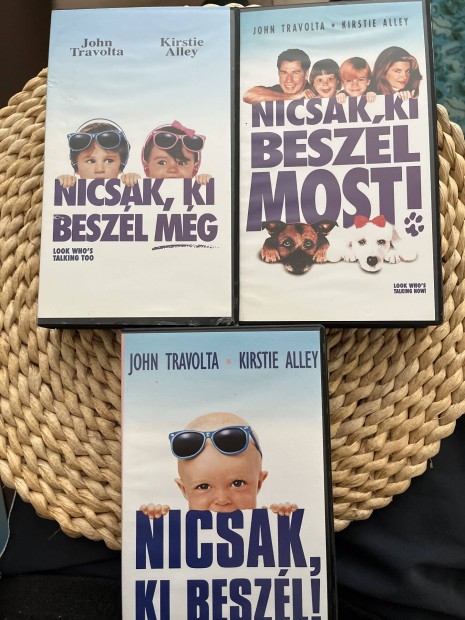 Nicsak ki beszl trilgia vhs 3 darab 