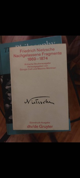 Nietzsche Nachgelassene Fragmente 1869-1974