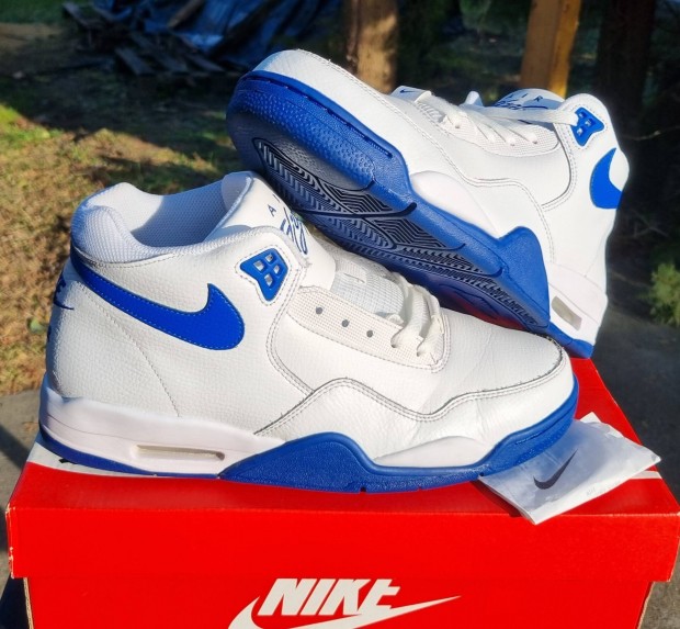 Nike Air Flight Legacy White Game Royal