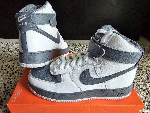 Nike Air Force 1 High Nby férfi 41-es fehér bőr cipő Teljesen új, ered