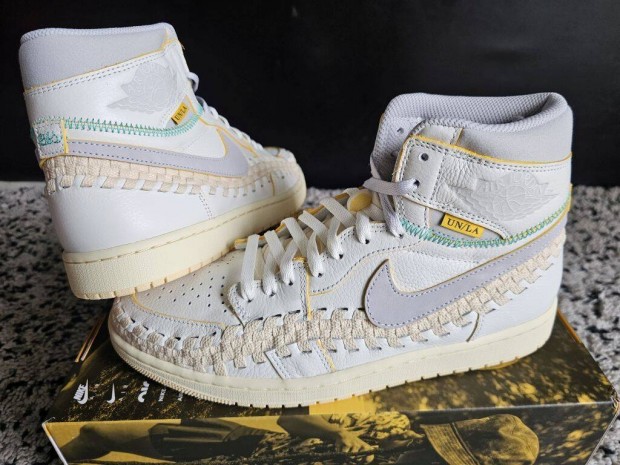 Nike Air Jordan 1 High OG SP Union 41-es bőr utcai cipő. Teljesen új,