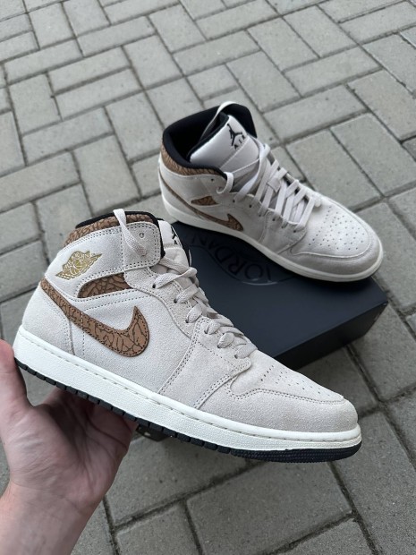 Nike Air Jordan 1 MID SE Brown Elephant