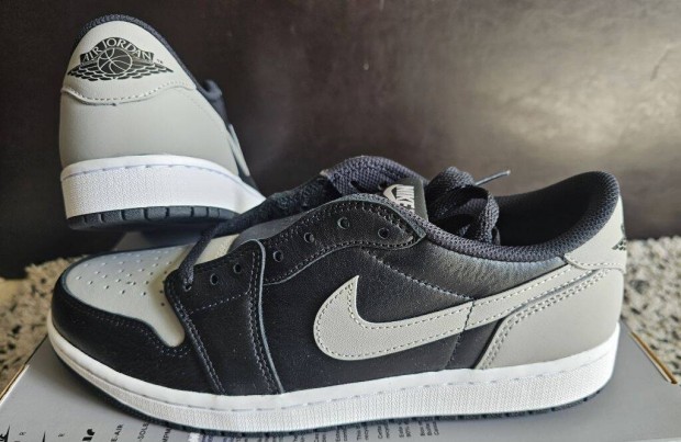 Nike Air Jordan 1 Retro Low OG Shadow 40 42.5 és 44-es bőr utcai cipő
