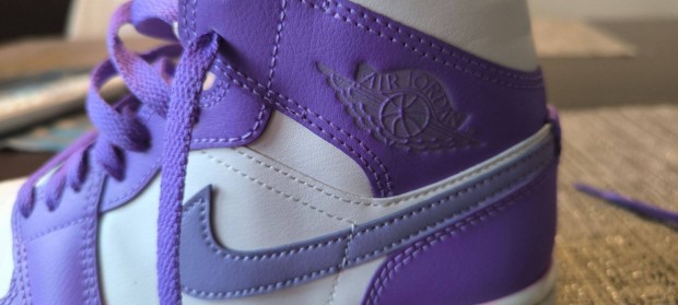 Nike Air Jordan High White/Purple 36-os