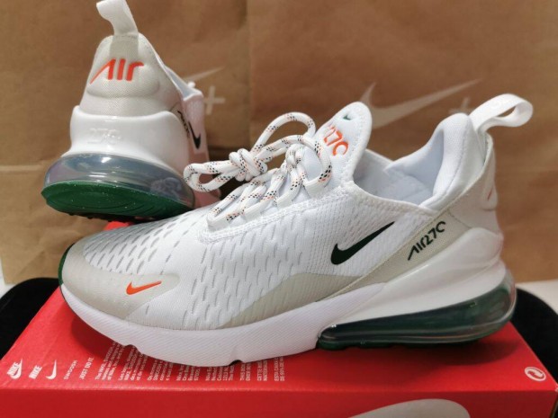 Nike Air Max 270 fehr 37.5 s 38.5-es utcai cip. Teljesen j, eredet