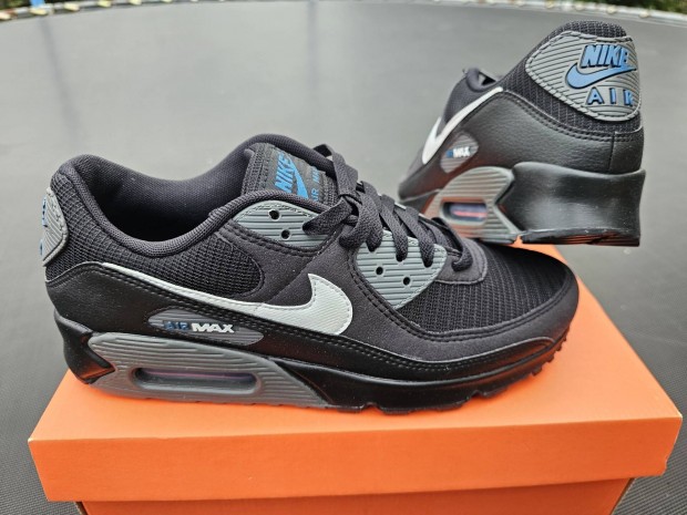 Nike Air Max 90 fekete 46-os frfi utcai cip.