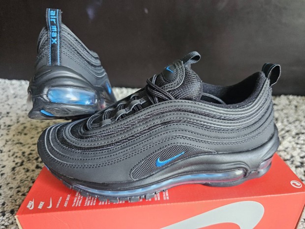 Nike Air Max 97 fekete 38.5-es utcai cip.