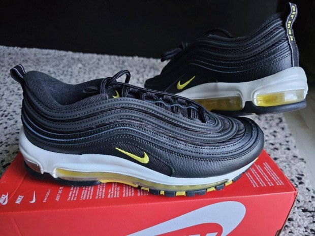 Nike Air Max 97 fekete 42 42.5 s 44-es frfi utcai cip. Teljesen j,