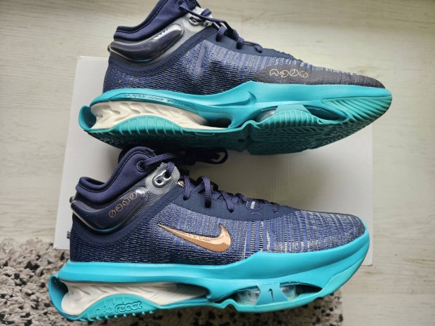 Nike Air Zoom GT Jump 44-es kék kosaras cipő. Teljesen új, eredeti cip